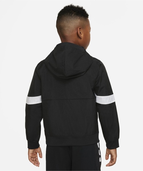 NIKE（ナイキ）の「ナイキ クロスオーバー ジュニア (ボーイズ) バスケットボールジャケット / NIKE（ナイロンジャケット・キッズ・パープル系その他2/ブラック・L/M/S/XS/XL）」の10枚目の写真