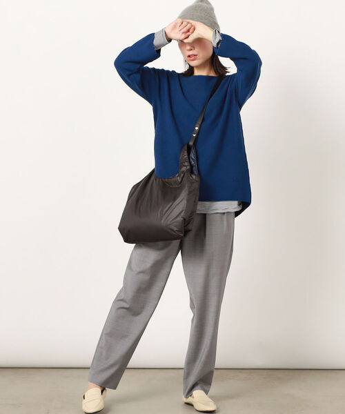 NOLLEY’S(ノーリーズ)の「◇【WEB限定サイズあり】ウォッシャブルウールサスペンダーパンツ(その他パンツ・レディース・ライトグレー/ブラック/ネイビー・40/38/36)」の14枚目の写真
