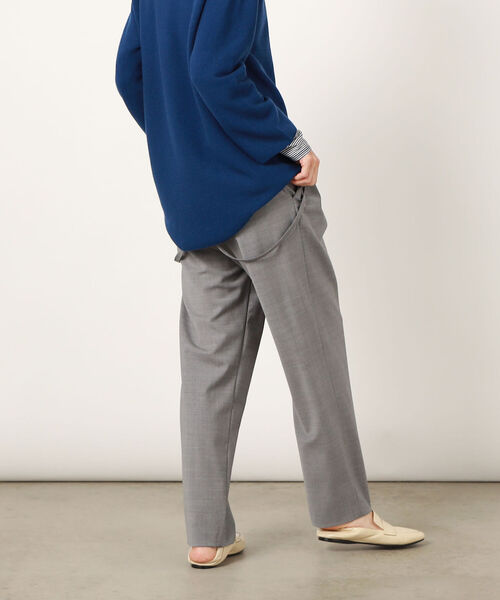NOLLEY’S(ノーリーズ)の「◇【WEB限定サイズあり】ウォッシャブルウールサスペンダーパンツ(その他パンツ・レディース・ライトグレー/ブラック/ネイビー・40/38/36)」の17枚目の写真