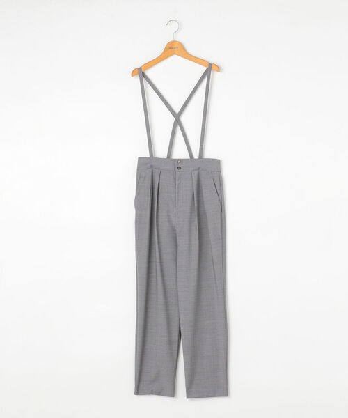 NOLLEY’S(ノーリーズ)の「◇【WEB限定サイズあり】ウォッシャブルウールサスペンダーパンツ(その他パンツ・レディース・ライトグレー/ブラック/ネイビー・40/38/36)」の18枚目の写真