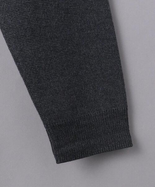 EN ROUTE（アンルート）の「＜EN ROUTE（アンルート）＞ ミラノリブ サイドスリット コンビ プルオーバー ニット（ニット/セーター・メンズ・ブラック/グレー・1/2/3）」の16枚目の写真