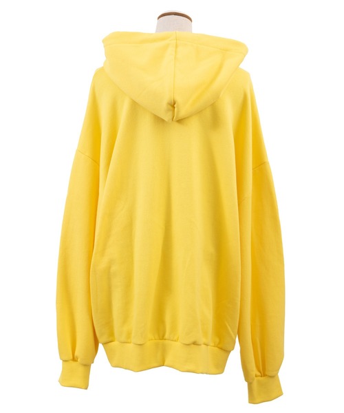 PUNYUS（プニュズ）の「ブラックパンサー刺繍パーカー（パーカー・レディース・ブラック/イエロー・3/4）」の18枚目の写真