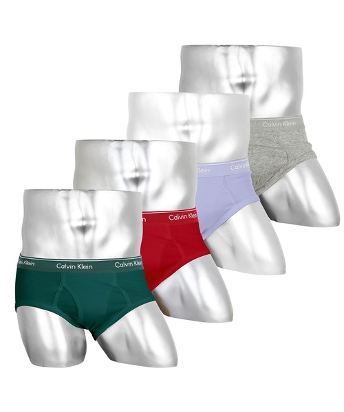 Calvin Klein（カルバン・クライン）の「【4枚セット】Calvin Klein Underwear カルバンクライン ブリーフ メンズ アンダーウェア 男性 下着 無地 ロゴ 4枚組（ブリーフ・メンズ・ホワイト/ブラック/ブラック系その他3/グリーン/グレー/ブラック系その他4/ブラック系その他2・SMALL/MEDIUM/LARGE/X-LARGE）」の7枚目の写真