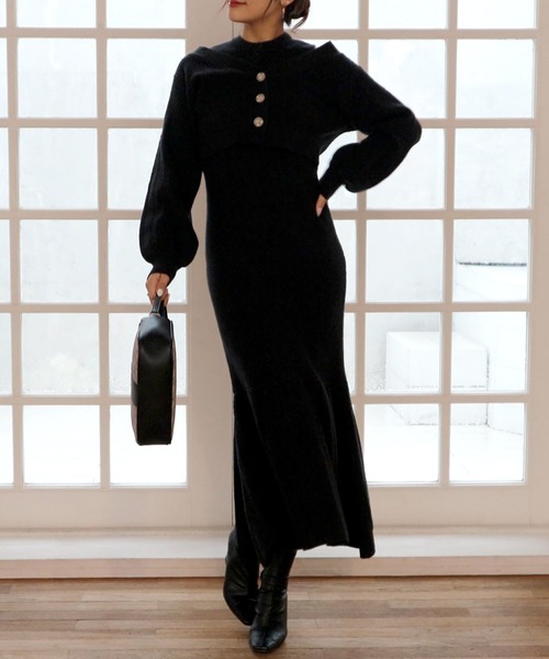 リアルサープラス 3wayバックディティールカーデセットニットワンピース 品番 Mksw Mercuryduo マーキュリーデュオ のレディースファッション通販 Shoplist ショップリスト 好評継続中 Www Ibericosdeluxe Com