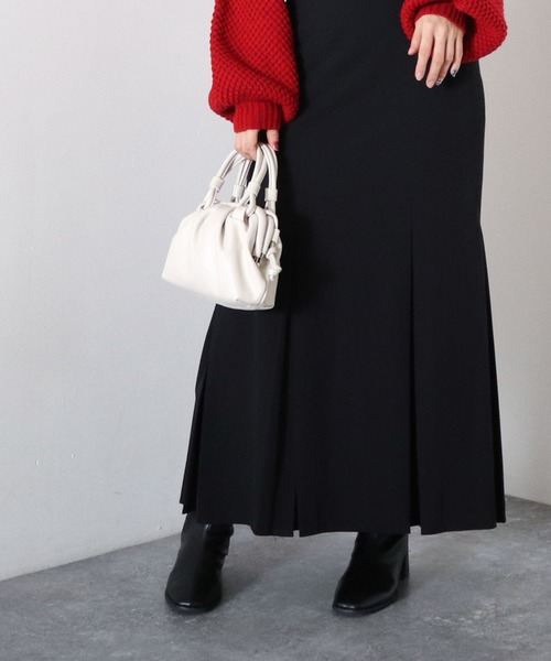 archives（アルシーヴ）の「くるみがま口ハンドルショルダー（ショルダーバッグ・レディース・グリーン/アイボリー/ブラック・FREE）」の6枚目の写真