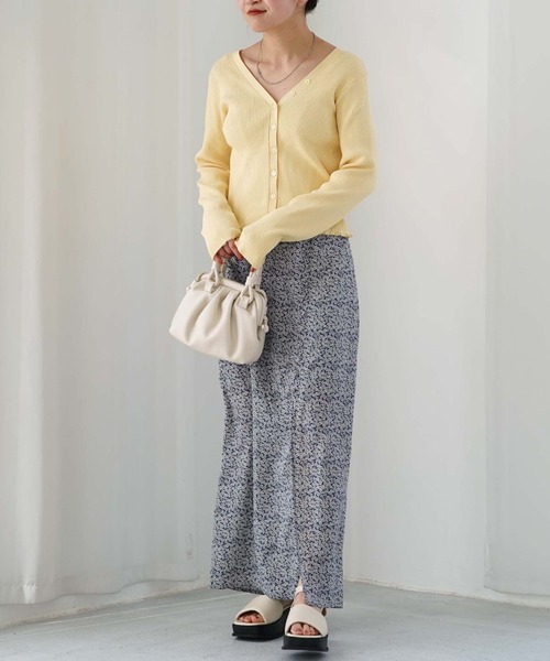 archives（アルシーヴ）の「くるみがま口ハンドルショルダー（ショルダーバッグ・レディース・グリーン/アイボリー/ブラック・FREE）」の11枚目の写真