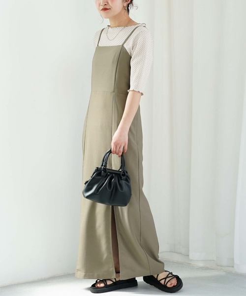 archives（アルシーヴ）の「くるみがま口ハンドルショルダー（ショルダーバッグ・レディース・グリーン/アイボリー/ブラック・FREE）」の13枚目の写真