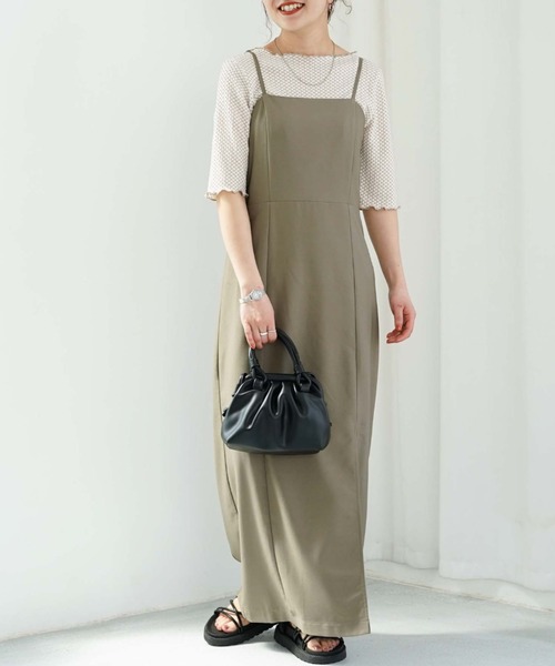 archives（アルシーヴ）の「くるみがま口ハンドルショルダー（ショルダーバッグ・レディース・グリーン/アイボリー/ブラック・FREE）」の14枚目の写真