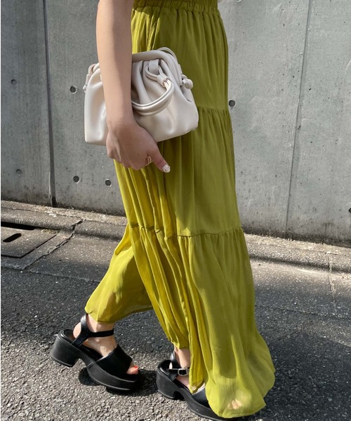 archives（アルシーヴ）の「くるみがま口ハンドルショルダー（ショルダーバッグ・レディース・グリーン/アイボリー/ブラック・FREE）」の10枚目の写真