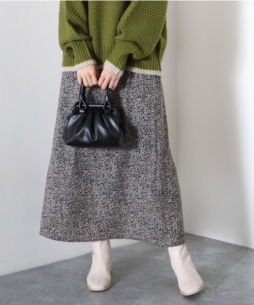 archives（アルシーヴ）の「くるみがま口ハンドルショルダー（ショルダーバッグ・レディース・グリーン/アイボリー/ブラック・FREE）」の19枚目の写真