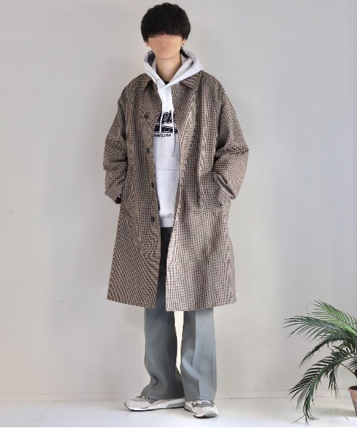 MinoriTY（マイノリティ）の「メルトン セミフレアパンツ Semi-flare Trousers【MinoriTY × WEARISTA Mr.SZK（ミスタースズキ）コラボ】（スラックス・メンズ・ブラック/グレー・M/L）」の8枚目の写真