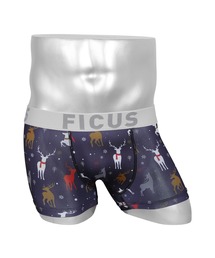 FICUS（フィークス）の「FICUS フィークス Winter Holidays メンズ ボクサーパンツ（ボクサーパンツ）」