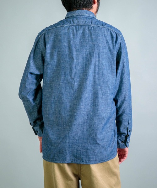 OMNIGOD mens / オムニゴッド] シャンブレー ワークシャツⅢ | Domingo