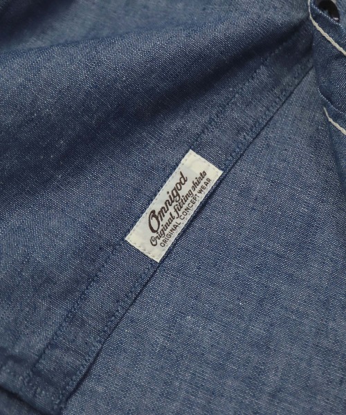 OMNIGOD mens / オムニゴッド] シャンブレー ワークシャツⅢ | Domingo