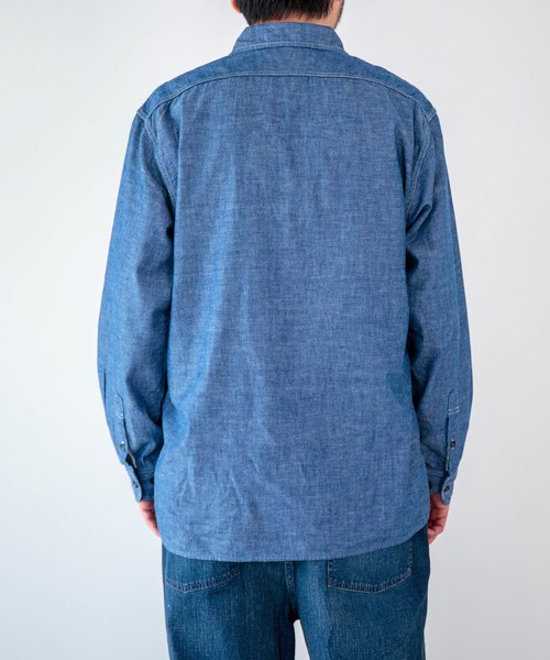 OMNIGOD mens / オムニゴッド] シャンブレー ワークシャツⅢ | Domingo