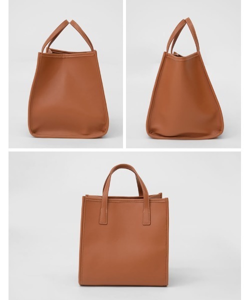 Re:EDIT（リエディ）の「キューブハンドバッグ（ハンドバッグ・レディース・レオパード/キャメル/ブラック・FREE）」の10枚目の写真