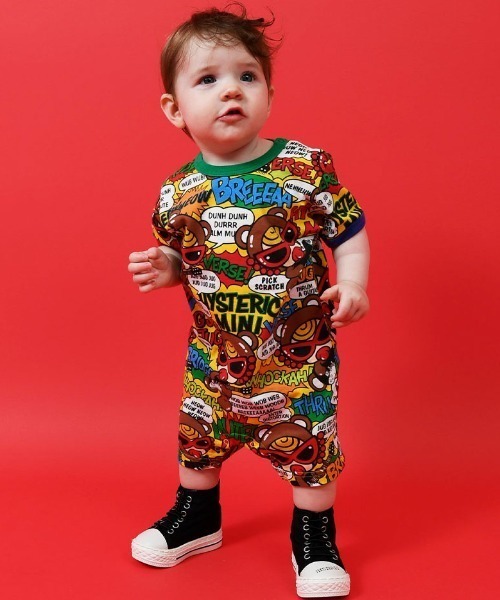 ヒスミニ ロンパース テディ