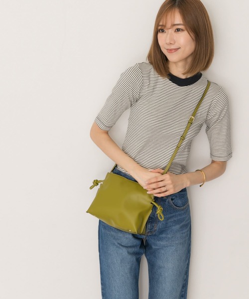 RODE SKO(ロデスコ)の「キンチャクミニショルダーバッグ(ショルダーバッグ・レディース・ベージュ系その他/グリーン系その他・ONE)」の15枚目の写真