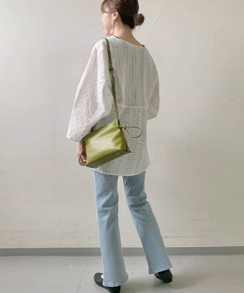 RODE SKO(ロデスコ)の「キンチャクミニショルダーバッグ(ショルダーバッグ・レディース・ベージュ系その他/グリーン系その他・ONE)」の20枚目の写真