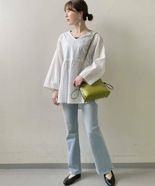 RODE SKO(ロデスコ)の「キンチャクミニショルダーバッグ(ショルダーバッグ・レディース・ベージュ系その他/グリーン系その他・ONE)」の21枚目の写真