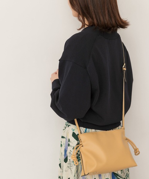 RODE SKO(ロデスコ)の「キンチャクミニショルダーバッグ(ショルダーバッグ・レディース・ベージュ系その他/グリーン系その他・ONE)」の6枚目の写真