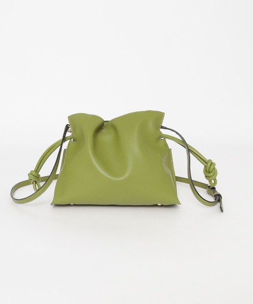 RODE SKO(ロデスコ)の「キンチャクミニショルダーバッグ(ショルダーバッグ・レディース・ベージュ系その他/グリーン系その他・ONE)」の7枚目の写真