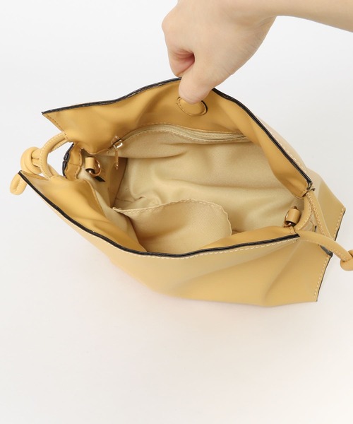 RODE SKO(ロデスコ)の「キンチャクミニショルダーバッグ(ショルダーバッグ・レディース・ベージュ系その他/グリーン系その他・ONE)」の12枚目の写真