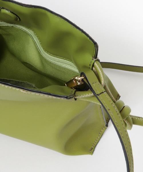 RODE SKO(ロデスコ)の「キンチャクミニショルダーバッグ(ショルダーバッグ・レディース・ベージュ系その他/グリーン系その他・ONE)」の13枚目の写真