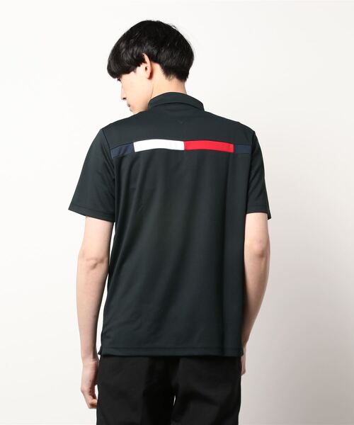 TOMMY HILFIGER GOLF（トミー ヒルフィガー ゴルフ）の「[トミーヒルフィガーゴルフ] メンズ 前立てリブシャツ　 （ポロシャツ・メンズ・ホワイト/ブラック/ネイビー/レッド/ブルー/グリーン・LL/M/L/XL）」の12枚目の写真