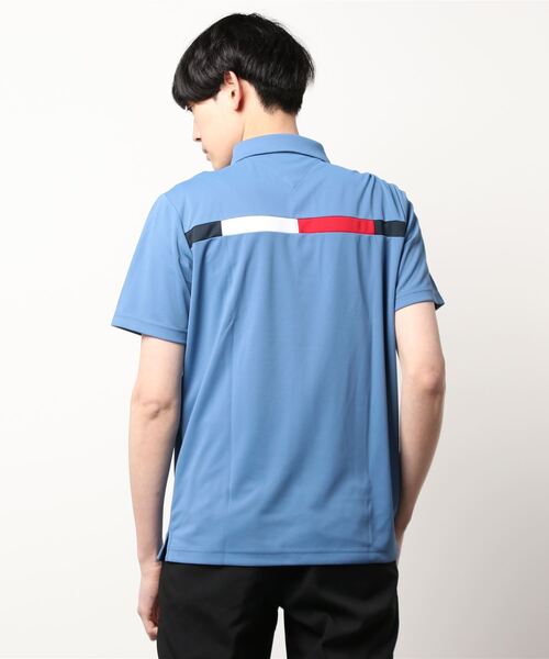 TOMMY HILFIGER GOLF（トミー ヒルフィガー ゴルフ）の「[トミーヒルフィガーゴルフ] メンズ 前立てリブシャツ　 （ポロシャツ・メンズ・ホワイト/ブラック/ネイビー/レッド/ブルー/グリーン・LL/M/L/XL）」の10枚目の写真
