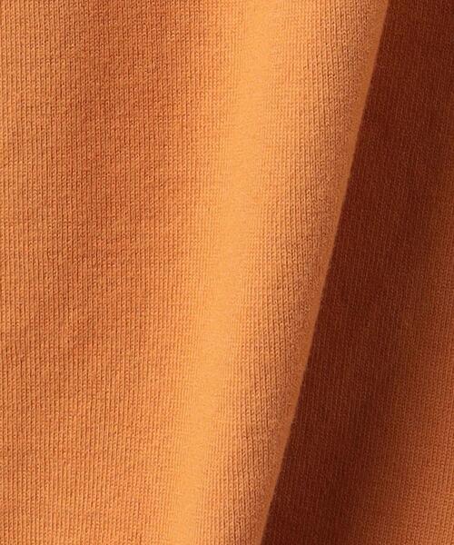 6(ロク)の「<6(ROKU)>COTTON LONG SLEEVE TOP/カットソー(Tシャツ/カットソー・レディース・ピンク/オレンジ/その他1/その他2・FREE)」の7枚目の写真