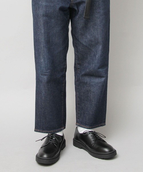 glabella（グラベラ）の「4ホール クッションソール プレーントゥ オックスフォードシューズ（ドレスシューズ・メンズ・ブラック/ブラック系その他・SS/S/M/L）」の4枚目の写真