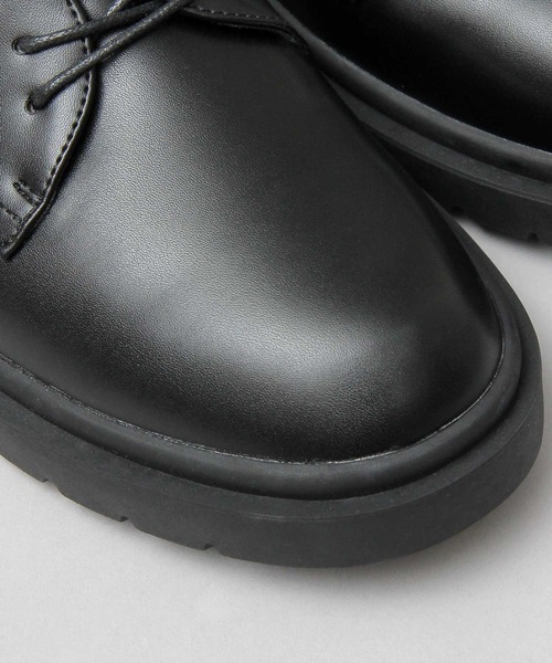 glabella（グラベラ）の「4ホール クッションソール プレーントゥ オックスフォードシューズ（ドレスシューズ・メンズ・ブラック/ブラック系その他・SS/S/M/L）」の12枚目の写真