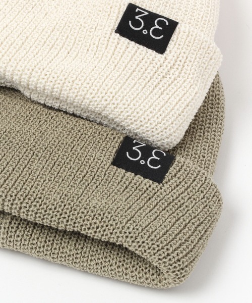 ALAND（エーランド）の「【UNISEX】3.3Field Trip／SHORT BEANE 2271089（ニットキャップ/ビーニー・レディース・ブラック/カーキ/アイボリー・FREE）」の7枚目の写真