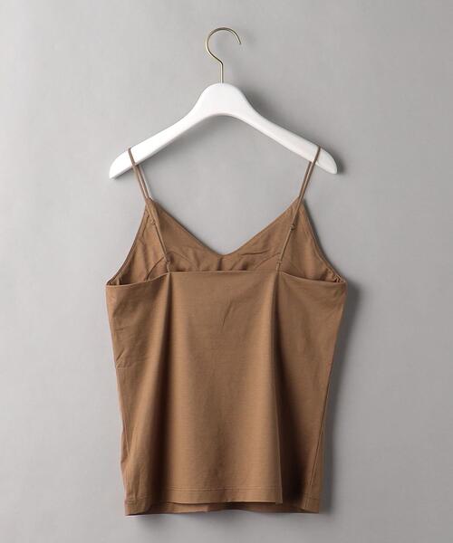 BEAUTY&YOUTH UNITED ARROWS(ビューティーアンドユースユナイテッドアローズ)の「BY コットンブレンド ベア天竺 ブラキャミソール(キャミソール・レディース・ホワイト/ブラック/ベージュ/クリーム・FREE)」の15枚目の写真