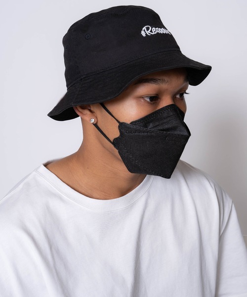 #Re:room（リルーム）の「リルームオリジナルディスポーザブルマスク（マスク・メンズ・ホワイト/ブラック・FREE）」の4枚目の写真