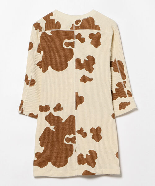 BEAMS BOY(ビームスボーイ)の「maturely / Rib Holstein 5sleeve(Tシャツ/カットソー・レディース・ホワイト/ナチュラル・ONE SIZE)」の6枚目の写真