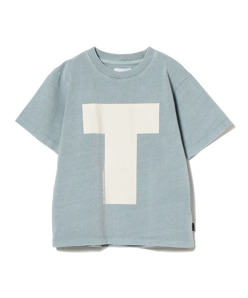 こども ビームス（コドモビームス）の「ARCH&LINE / G/D T logo Tシャツ 22（95～145㎝）（Tシャツ/カットソー・キッズ・ホワイト/ブラック/サックスブルー・SMALL/MEDIUM/LARGE/X-LARGE）」の3枚目の写真