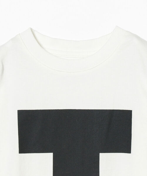 こども ビームス（コドモビームス）の「ARCH&LINE / G/D T logo Tシャツ 22（95～145㎝）（Tシャツ/カットソー・キッズ・ホワイト/ブラック/サックスブルー・SMALL/MEDIUM/LARGE/X-LARGE）」の5枚目の写真