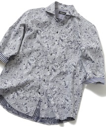 MEN'S BIGI | フラワージャガードカッタウェイシャツ(シャツ/ブラウス)