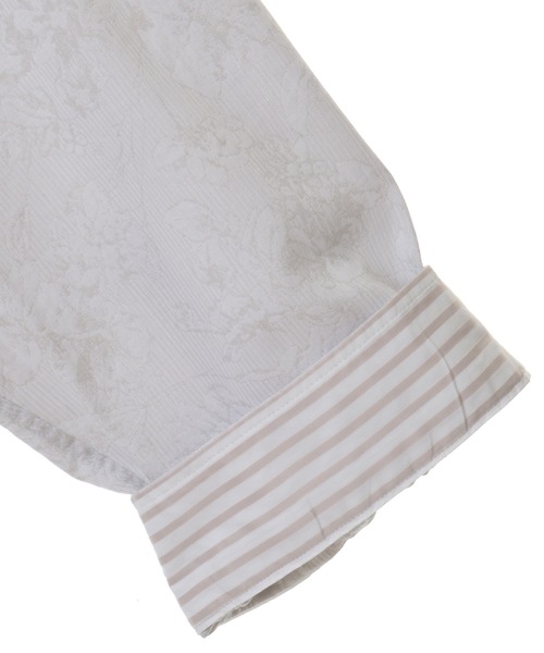 MEN'S BIGI（メンズビギ）の「フラワージャガードカッタウェイシャツ（シャツ/ブラウス・メンズ・ネイビー/ホワイト/ピンク・01/02/03/04）」の18枚目の写真