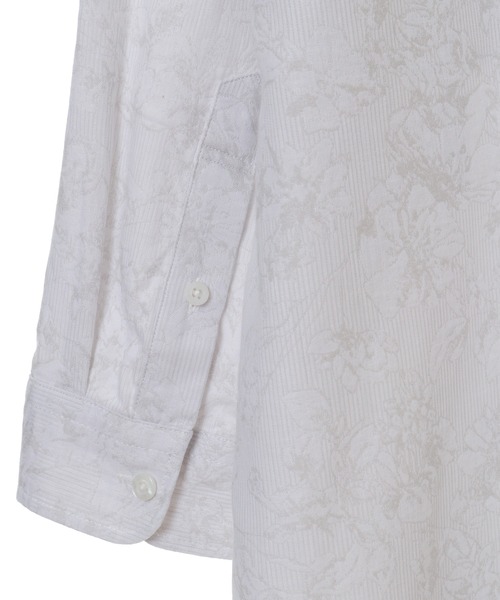 MEN'S BIGI（メンズビギ）の「フラワージャガードカッタウェイシャツ（シャツ/ブラウス・メンズ・ネイビー/ホワイト/ピンク・01/02/03/04）」の15枚目の写真