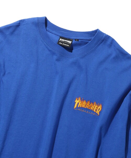 フリークストア グランジニット スラッシャー UNUSED VICTIM WEB限定 THRASHER×FREAK'S STORE/スラッシャー 別注 ビッグ