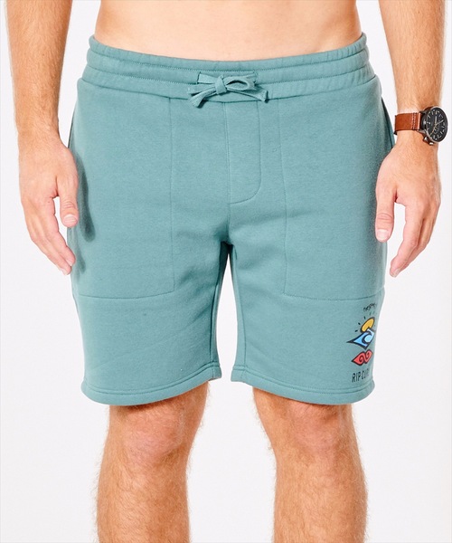 rip curl(リップカール)の「【RIPCURL(リップカール)】SEARCH ICON/ウエストゴムショーツ・スウェットパンツ(スウェットパンツ・メンズ・ブラック/グリーン系その他・SMALL/MEDIUM/LARGE)」の7枚目の写真