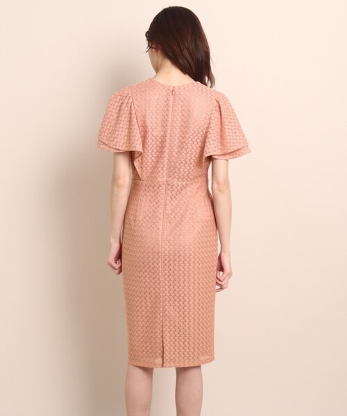 新品☆COUP DE CHANCE☆タイニーレースカシュクール風ワンピース 38 COUP DE CHANCE（クードシャンス）の「◇【日本製】タイニー