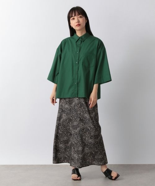 LOWRYS FARM（ローリーズファーム）の「ハーフスリーブシャツ