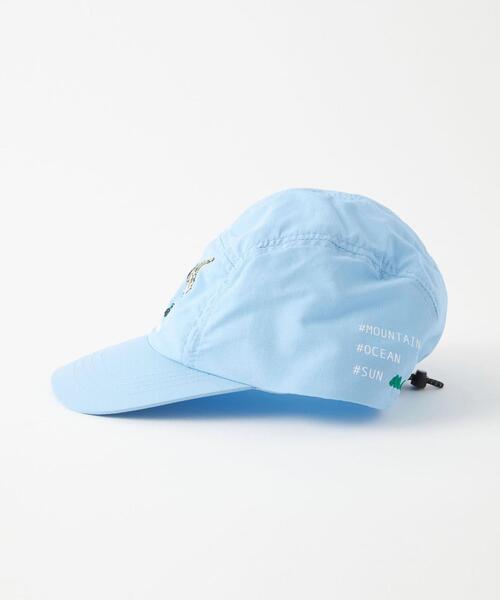 green label relaxing（グリーンレーベルリラクシング）の「【別注】＜MOS BURGER（モスバーガー）×green label relaxing＞EX MOSコラボCAP B/ 22S（キャップ・キッズ・ライトブルー/ライム・FREE）」の3枚目の写真