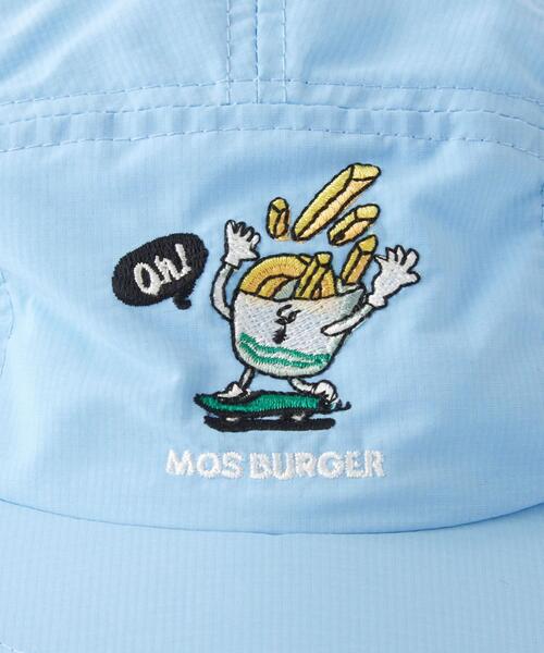 green label relaxing（グリーンレーベルリラクシング）の「【別注】＜MOS BURGER（モスバーガー）×green label relaxing＞EX MOSコラボCAP B/ 22S（キャップ・キッズ・ライトブルー/ライム・FREE）」の8枚目の写真