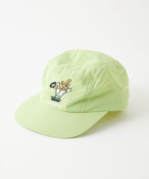 green label relaxing（グリーンレーベルリラクシング）の「【別注】＜MOS BURGER（モスバーガー）×green label relaxing＞EX MOSコラボCAP B/ 22S（キャップ・キッズ・ライトブルー/ライム・FREE）」の10枚目の写真