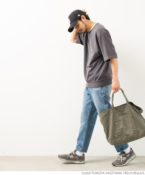 coca(coca)(コカ)の「ピグメントラグラントップス(Tシャツ/カットソー・メンズ・チャコールグレー/ライトブルー/パープル・M/L)」の10枚目の写真